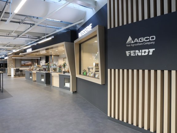 Ausbau Betriebsrestaurant für AGCO Coorporation - Fendt umgesetzt mit der Unterstützung von Holtmann+, in Marktoberdorf 2021.