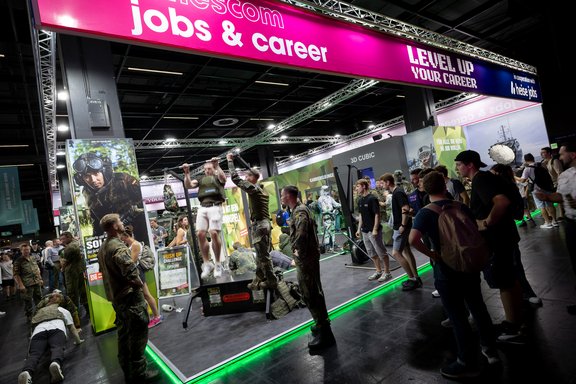 Bundeswehr Messestand GamesCom 2026 Köln