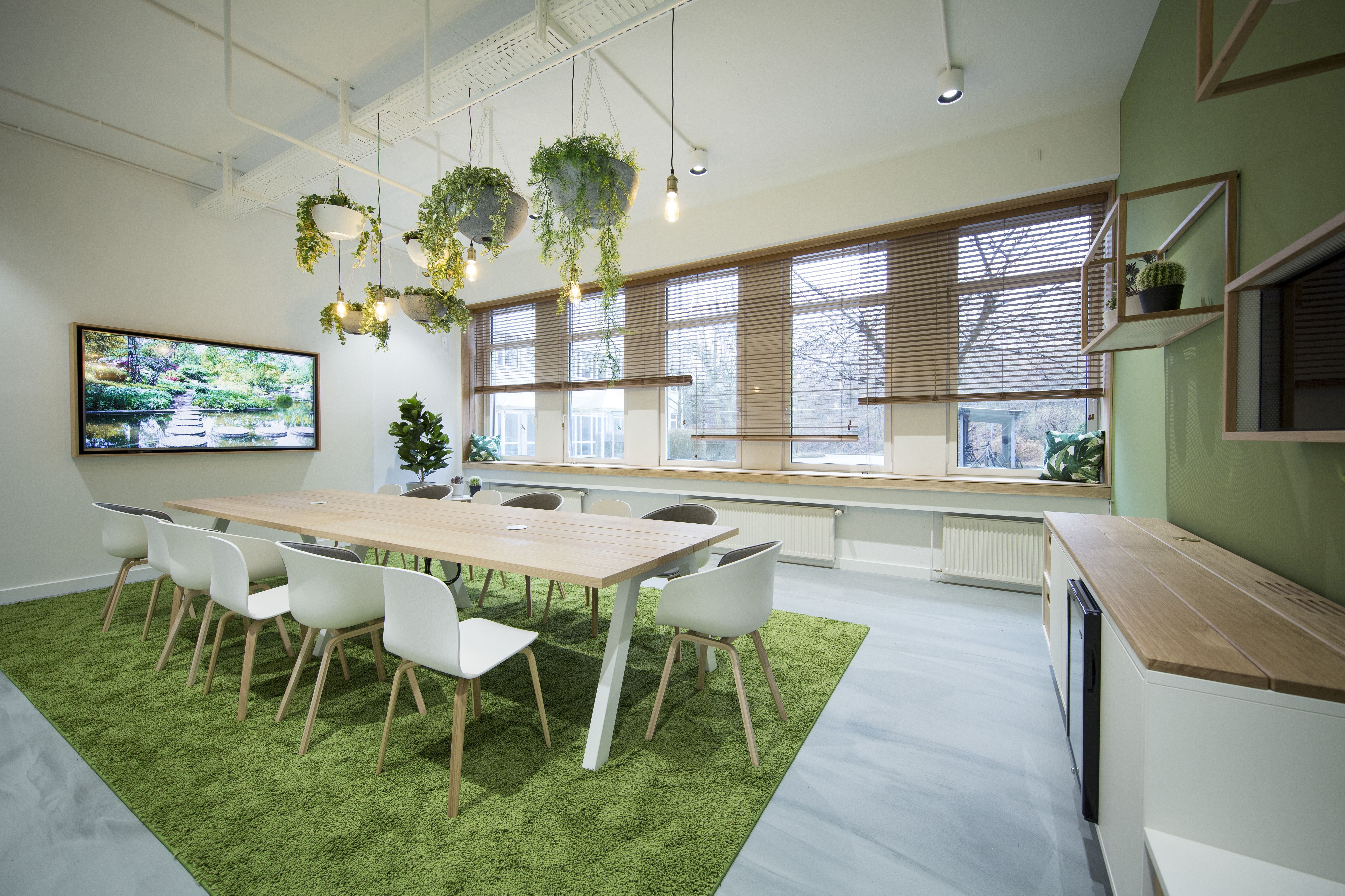 Expansion of the training center for freenet group, carried out with the support of Holtmann+ in Hamburg in 2018.