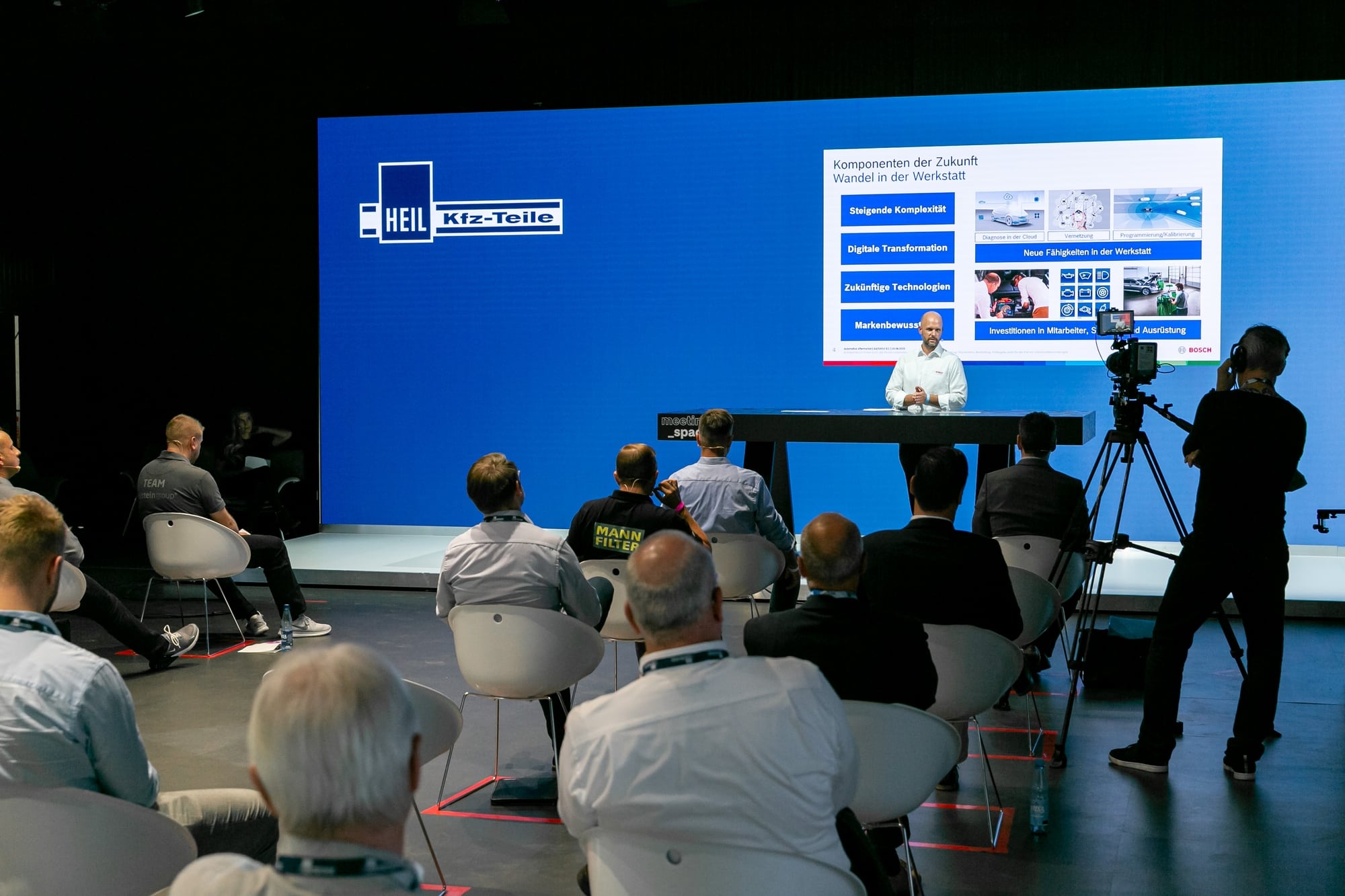 Hybrides Event für Heil & Sohn GmbH & Co. KG, umgesetzt mit der Unterstützung von Holtmann+, in Langenhagen 2021.