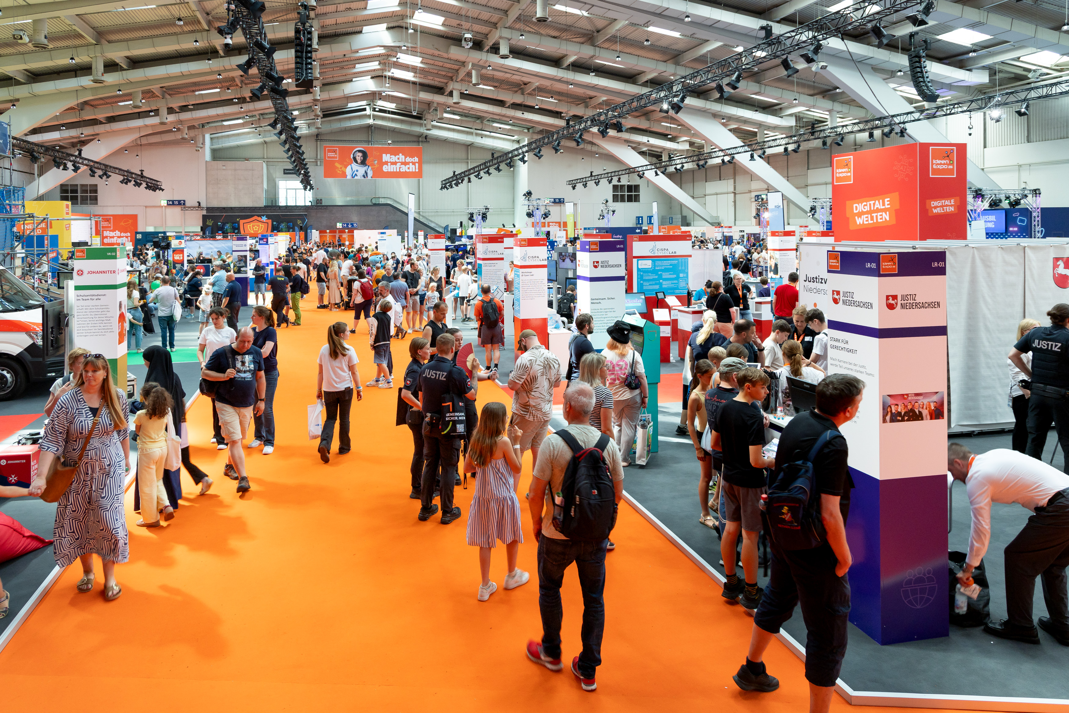 Übersicht IdeenExpo 2026 in Hannover.